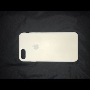 White iPhone 7/8 Apple Silicon Case
